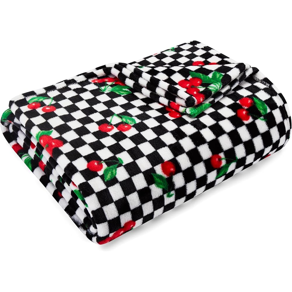 Ultra Soft Plush Throw Blanket for Couch & Bed, 50 x 70